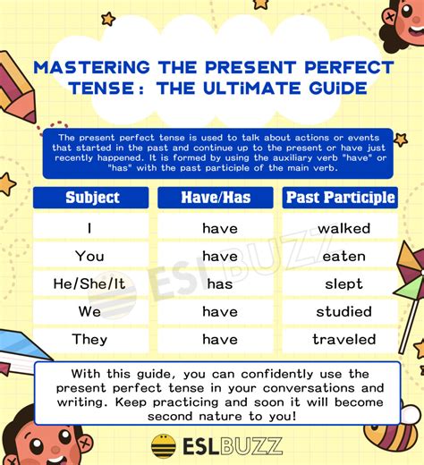 present perfect .